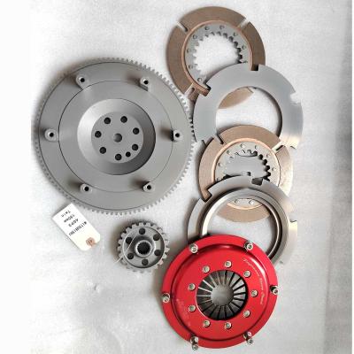 4G93 42CrMo Car Clutch Kit Mitsubishi Lancer Clutch Kit 185mm Clutch Friction Plate