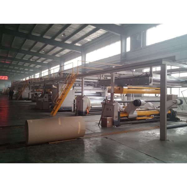 Steam Heat Flute 1600mm 7ply Corrugated Board Production Line