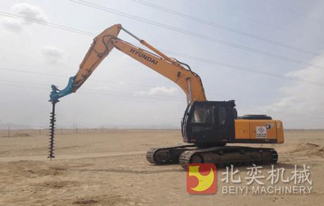 steel sheet pile excavator high frequency vibratory pile hammer/driver machine