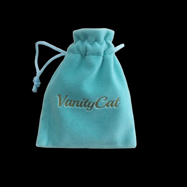 Pretty Jewelry Packing Velvet Drawstring Bags Metal Button Accessory Optional