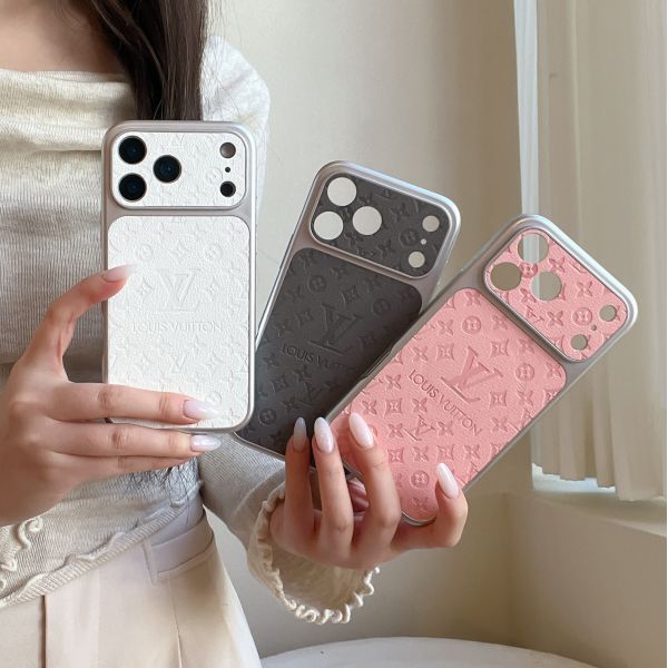 Instant Color-Changing Lambskin Embossed Case for 15-17pm