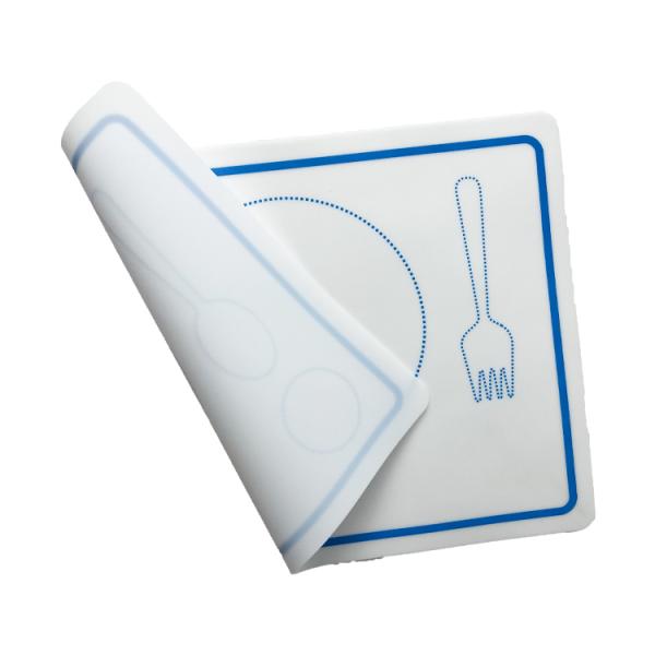 Washable Feeding Baby Silicone Placemat Food Grade Customized Logo Printing