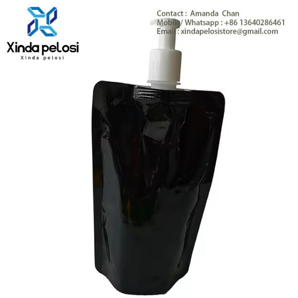Saco de pé Bebidas refeitáveis Saco de embalagem Saco de esfregão de corpo Saco para venda