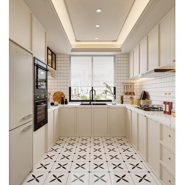 Hidden Drawer Guide Rail Modern European Style Kitchen Cabinets Matt White Modern Shaker Style Kitchen