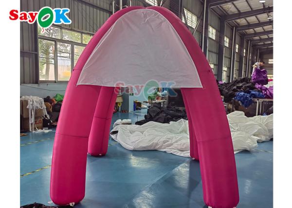 Promotional X Shape Inflatable Spider Tent With Logo 3x3mH