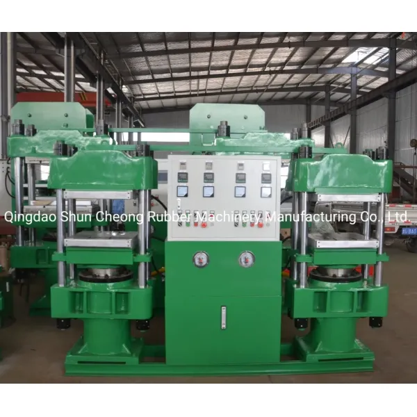 Duplex Rubber Vulcanizer Hydraulic Press for Rubber Sheet & Rubber Product Making