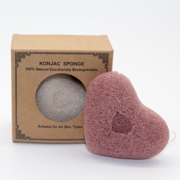 Губок красной глины MSDS 100% губка естественных Konjac мягкая лицевая очищая