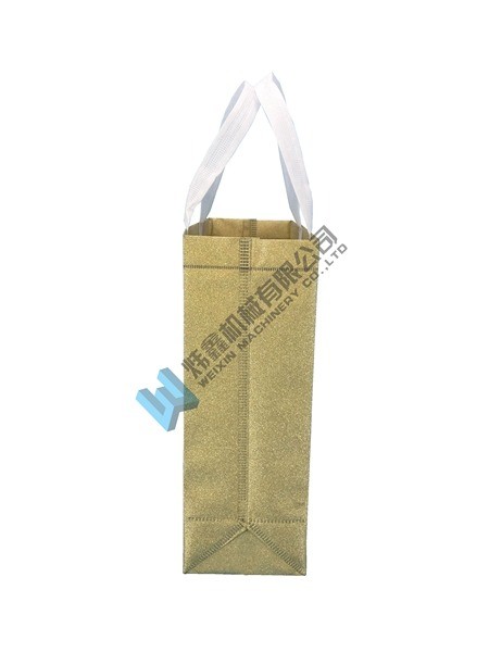 Eco-Friendly 100gsm With gold Glitter Film Non Woven Bag  Lamination Bag