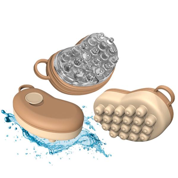 Peine de Masaje Capilar con Terapia de Hielo – Masajeador Capilar Frío para el Crecimiento del Cabello, Alivio del Estrés, Control de la Caspa y Alivio del Dolor de Cabeza | Silicona Aprobada por la FDA | Cepillo Refrescante Reutilizable para Hombres, Mujeres y Todo Tipo de Cabello