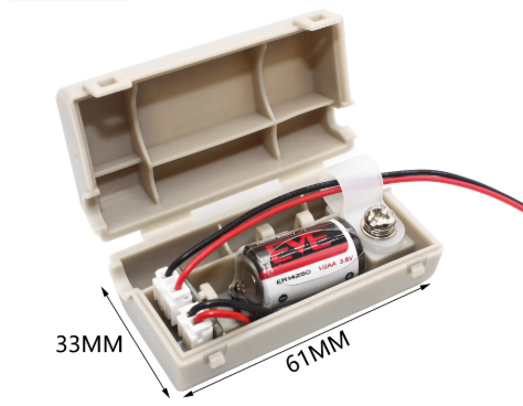 Applicable for Panasonic Yaskawa servo absolute value motor encoder 3.6V battery box JUSP-BA01-E battery
