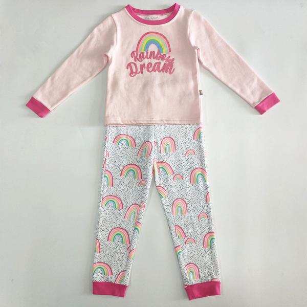 Seasonal Cartoon Patterned Children's Night Suits Winter Home Wear Clothes Set