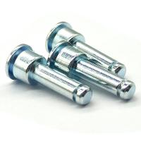 Acero galvanizado de forma en frío personalizado Acero plano redondo contrafundido Rebites sólidos de cabeza escalonados Rebites personalizados mayoristas de acero inoxidable 316 Cuchillo de cabeza plana