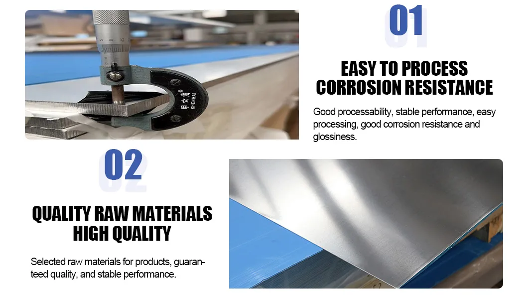 5052 5005 5083 5A05 6061 Aluminum Sheet 6N01 7072 7075 8011 8011A Aluminium Plate