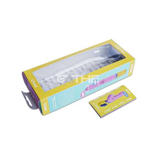 Fashion Design Custom logo Toy Product Packaging Box Sex Box with Plastic Inner Tray