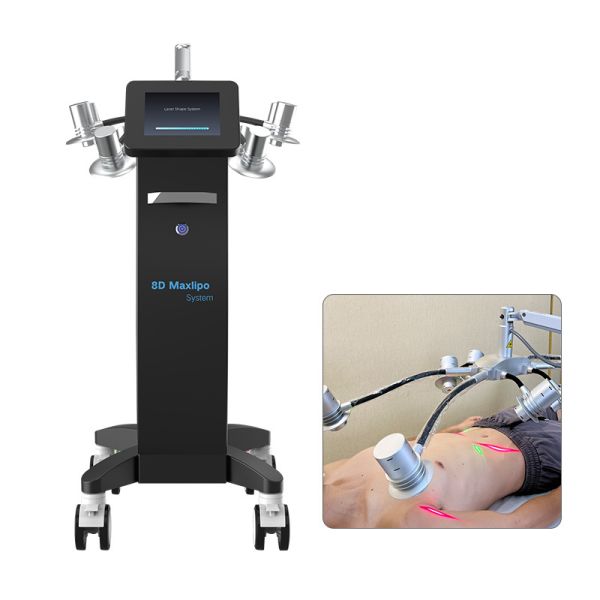 635nm Red 532nm Green Cold 8D 10D laser Slimming Machine Effective Weight Loss