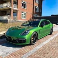 Film de protection de peinture de couleur TPU vert Mamba pour les taches sèches ou humides