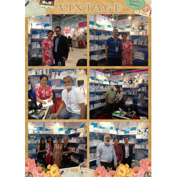 Полотенце белой авиакомпании хлопка устранимой горячее