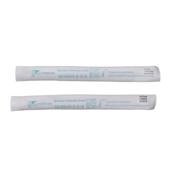 Medical disposable Nose Throat Nylon Swab Sampler