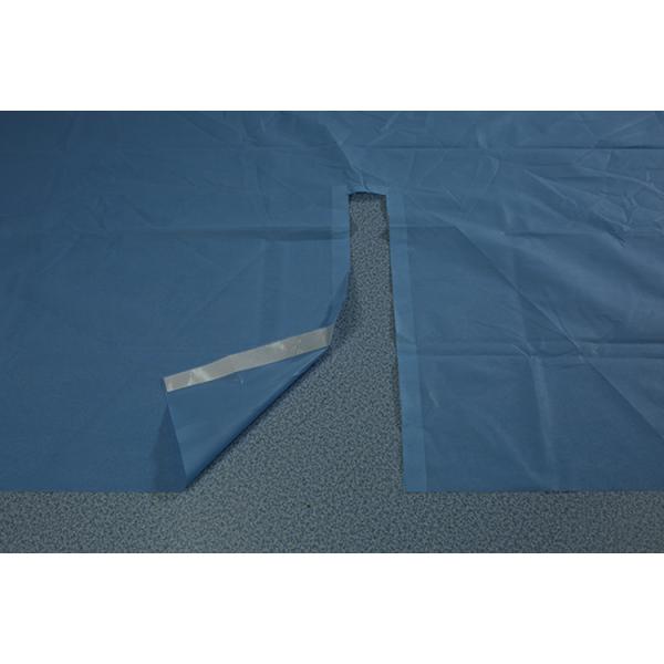 Blue Color Disposable Surgical Packs Sterile Medical Pack Drapes CE / ISO