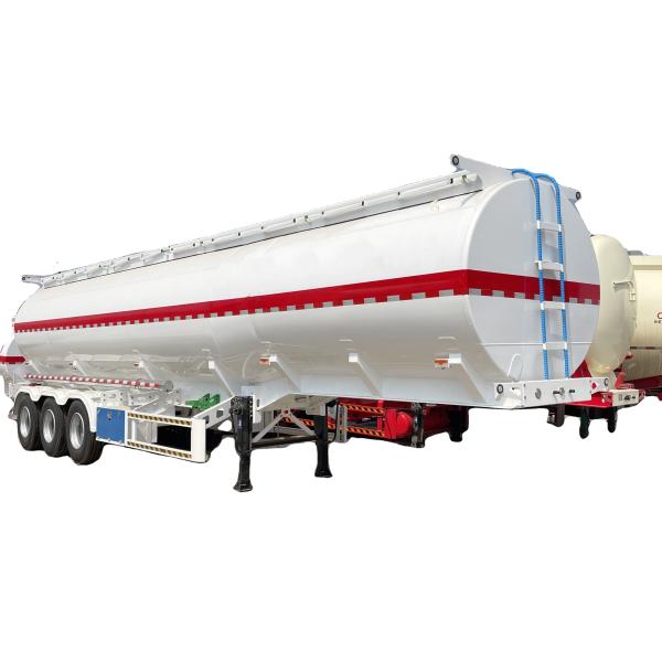 3-Axle 40000-50000 Liter Carbon Steel Diesel Transport Tank Truck Semi-Trailer for Needs