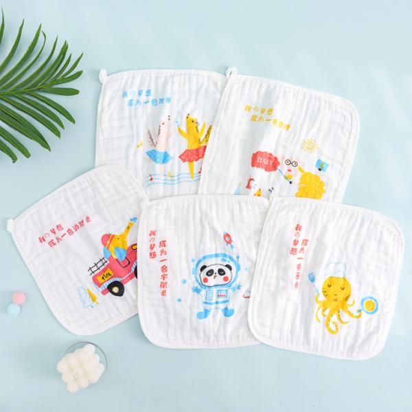 Устойчивое 100% хлопчатобумажное муслиновое покрытие для детей