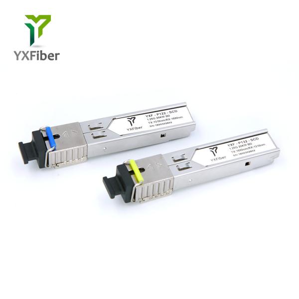 GLC-BX-20U/D SC SFP 1.25G BIDI 20KM 1310/1550nm Fiber Optic SFP Module