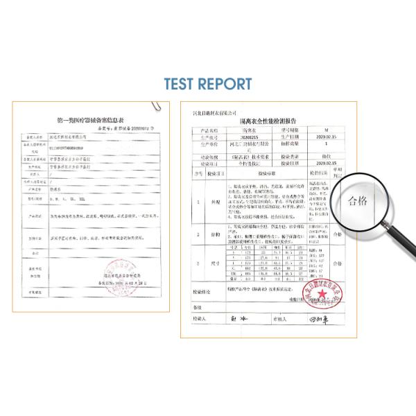 Hospital Disposable Medical Coveralls Non Woven Sms Protection Suit Full Body Size