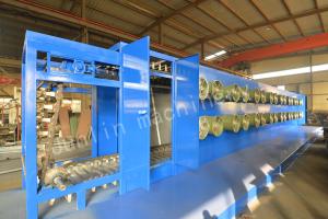 Machine de refroidissement automatique du caoutchouc pour la ligne de traitement