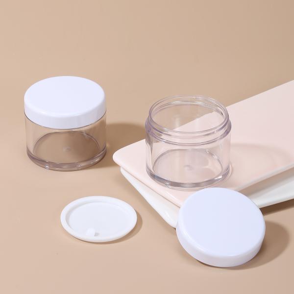 Recyclable Thick Wall Cosmetic Jar Thick Buttom empty cream jars Packaging