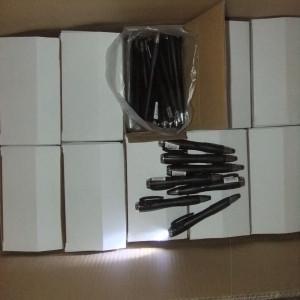 2015 Customized Logo Led Light Pen, Plastic Promotional Pen, Light up Ballpen with touch
