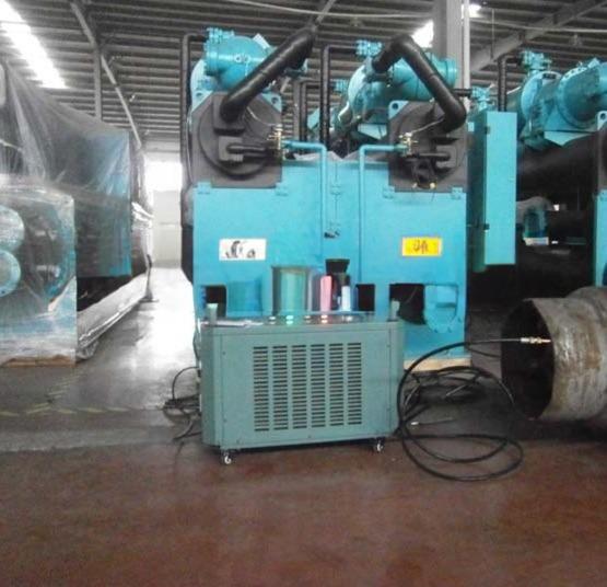 Máquina de recuperação de vapor de refrigerante R410A R134A 2HP Máquina de recarga de gás AC de reciclagem
