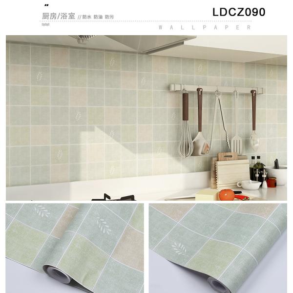 Mosaic Design Self Adhesive Wallpaper for Bathroom Tiles Waterproof Wall Stickers 3D