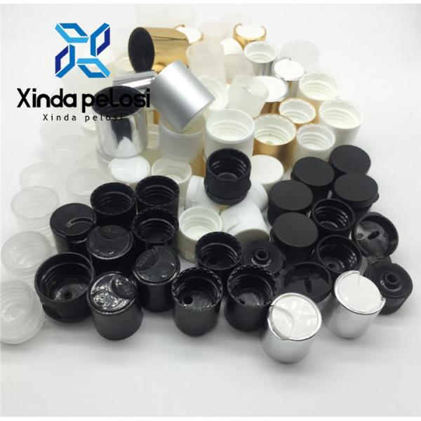 Precio de fábrica de aluminio liso de color personalizado concha de plástico Dispensing Disc Top Cap para la venta