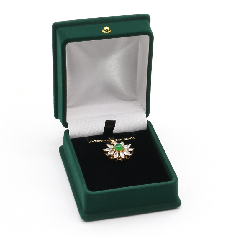 OEM ODM Velvet Pendant Box Jewelry Packaging Box Multiple sizes