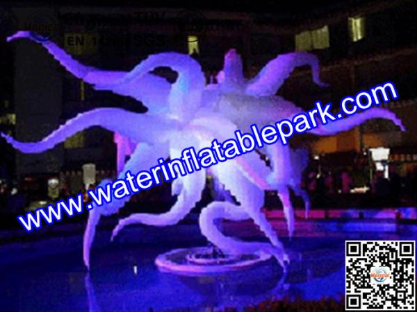 Club Ceiling Inflatable Stage Decoration LED Light  220V / 110V