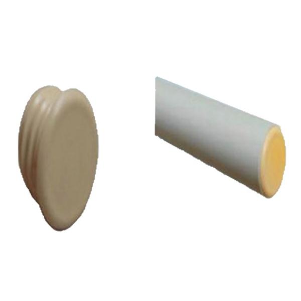 OEM / ODM Flexible ABS Plastic Pipe Joints Top Cap Wear Resistance