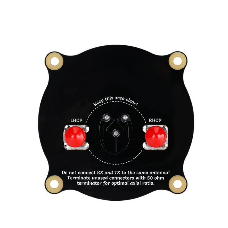 5.8ghz Triple Feed Patch Antenna Sma / Rp-Sma Directional Circularly Polarized