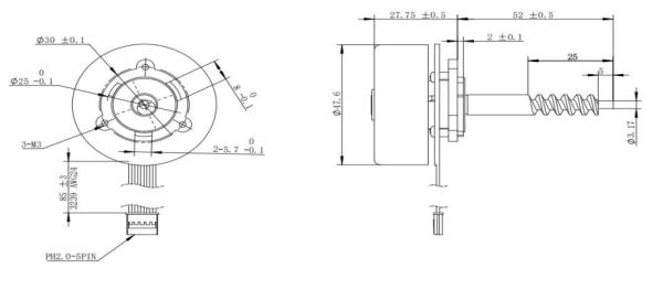 BLDC 4820 Brushless Motors For Medical Apparatus And Business Equipment