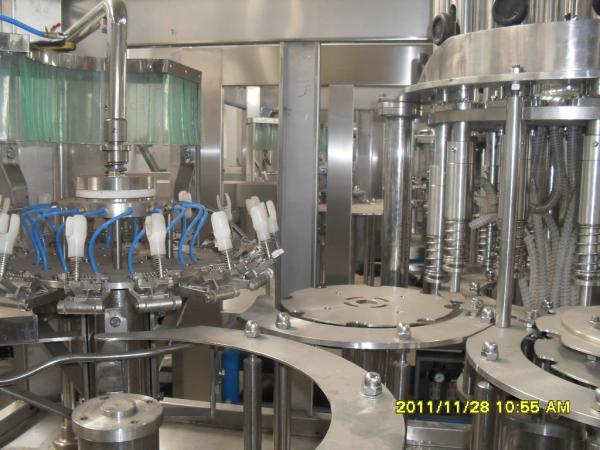 Superman Energy Drink / Water Bottling Machine SUS Easy Change Bottle Size