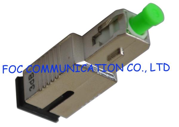 SC / APC Male to Female Fiber Optic Attenuator Compact High Precision