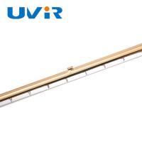 R7S lámpara de calentamiento infrarrojo de tungsteno 230V 600W tubo de cuarzo de onda corta