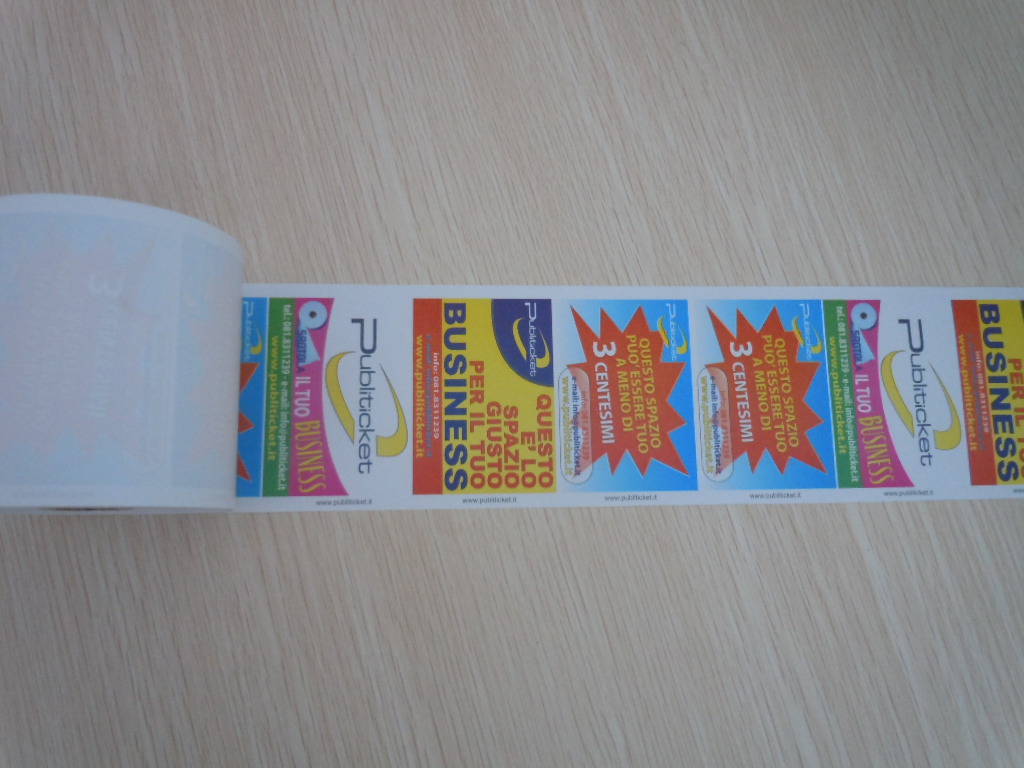 Smooth surface Thermal Ticket Printing Paper