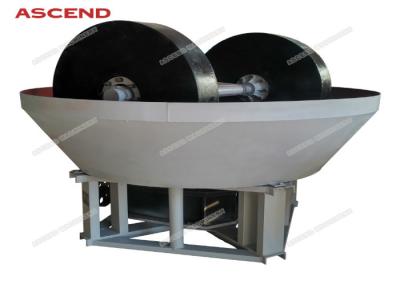 Máquina molhada Effifiency alto de 1200 Pan Mill Gold Mining Grinding