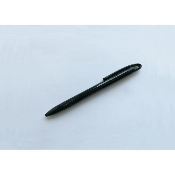 Popular clips Brushed Metal Promotion Pen with Laser Logo (M114)