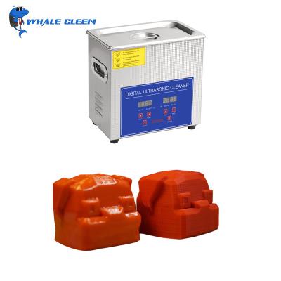 o banho ultrassônico industrial 1-30mins de 40KHz 3200ml ajustável para 3D imprimiu as peças