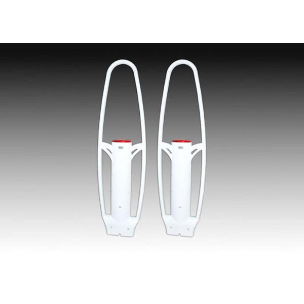 White Plastic Supermarket EAS Antenna System 58khz AM Antenna Alarm Anti Shoplifting