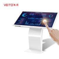 kiosque debout d'écran tactile de plein HD plancher de 1080P, kiosque interactif de Signage de Digital