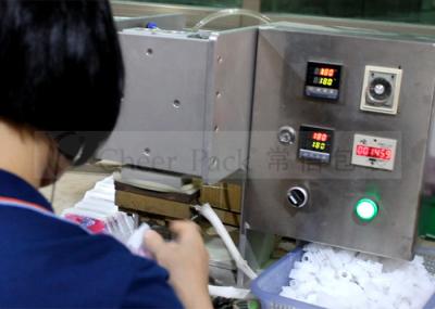 2400W 220V Semi Automatic Stand Up Pouch Sealing Machine , Sealing Speed 60pcs / Minute