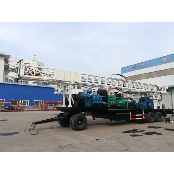 BZT600 Drill Rig Truck With 90kw Electric Motor 600m Depth 500mm Diameter