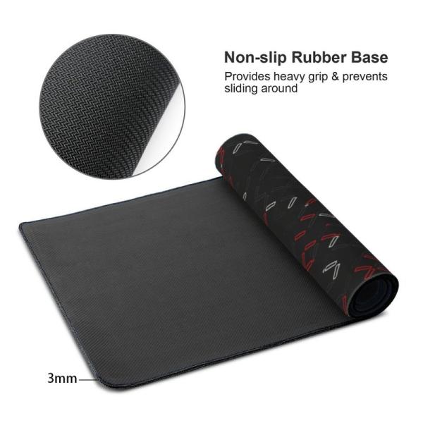 Custom Playmat Xxl Xxxl 400x900 Rubber Large Gaming Line Mouse Pad for Laptop/Desktop